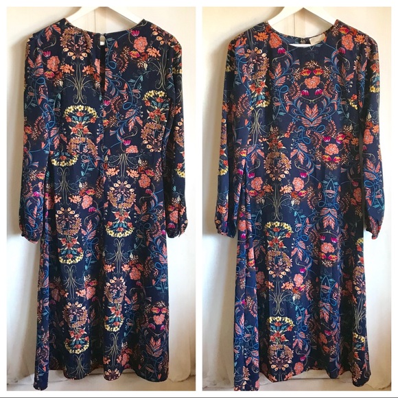 I. MADELINE Garden Splendor Midi Dress - Picture 5 of 10